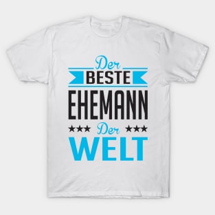 Beste ehemann der welt (black) T-Shirt